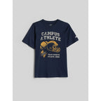 Boys' Regular Fit Printed T-Shirt 4F 4FJRAW26TTSHM4526-31S