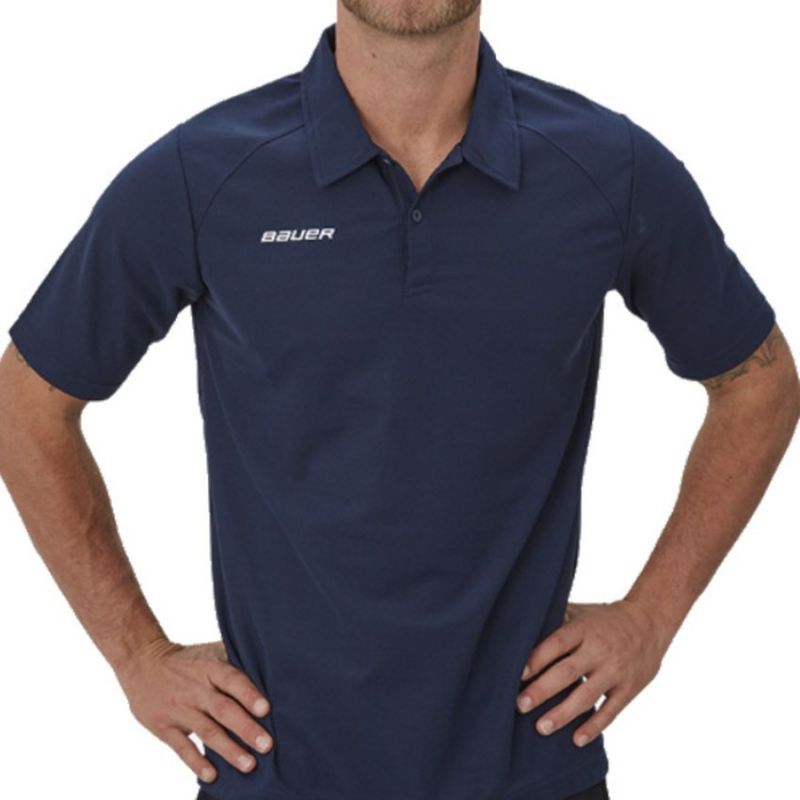 Polo Shirt Bauer Vapor Team Pique Sr M 1059159 Clothing/Lifestyle/T-shirts/Brugi Bauer