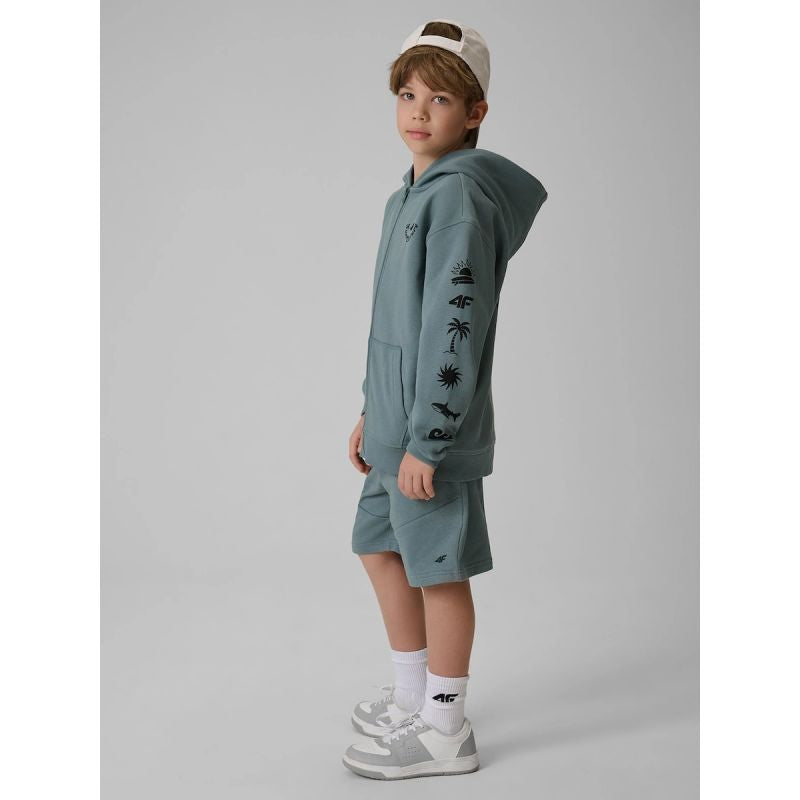 Boy's loose hooded sweatshirt 4F 4FJRSS26TSWSM3052-46S