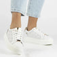 Filippo DP7668/26 white leather platform shoes Filippo