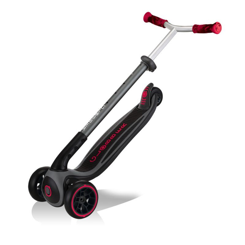 Globber Master Prime 3-wheel scooter / Black - New Red 664-102 Accessories/Skating/Hulajnogi Your Sports Performance