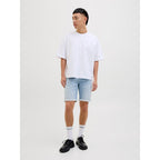 Jack&Jones men's short pants JJIRICK JJICON IK SHORTS GE 118 SN 12269609 BLUE DENIM Jack&Jones