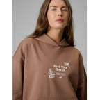 Women's loose sweatshirt with hood 4F 4FRSS26TSWSF2836-83S 4f