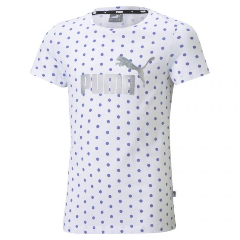 Puma ESS + Dotted Tee Jr 587042 02 Clothing/Lifestyle/T-shirts Puma