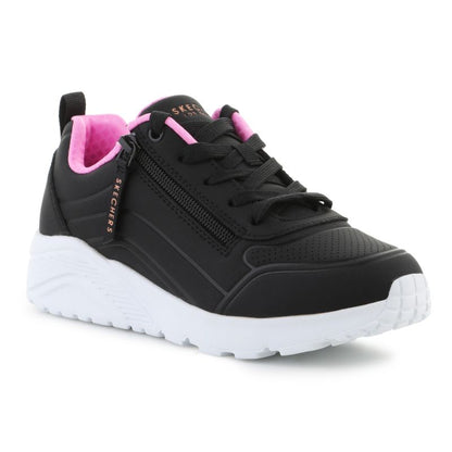 Skechers UNO LITE EASY ZIP 310387L-BKRG Black/Rose Gold Skechers