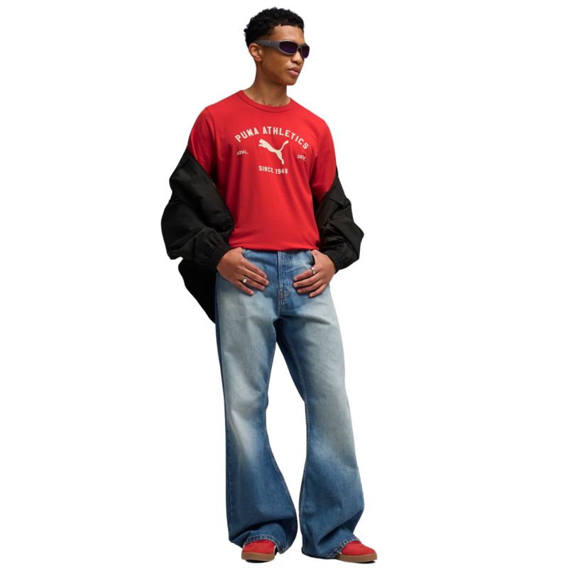 Puma Class Graphic Tee men's t-shirt red 692226 11