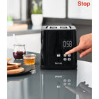 Tefal TT6408 Toaster 2 Slices Black 850 W AGD - Produkty/Tostery Your Sports Performance