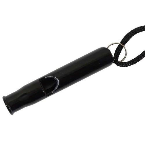 Survival Whistle - Aluminum - Black Import z Action/Survival/Pierwsza pomoc Your Sports Performance