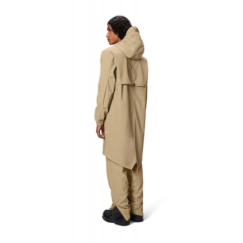 Rains unisex Fishtail Parka W3 18140 24 SAND Clothing/Outdoor/Rains Your Sports Performance