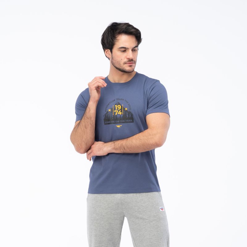 Men's T-shirt with short sleeves TRAILER Hi-Tec