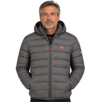 Geographical Norway Men’s Jacket AMIGO HOOD DGREY DB MEN 096 (WA1459H/GN-DARK GREY)