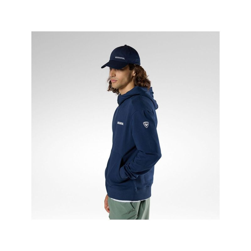 ROSSIGNOL M Logo Fzh Men's Sweatshirt Navy Blue