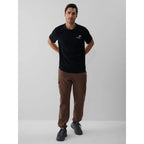 Men's regular printed T-shirt 4F 4FKAW26TTSHM4477-20S