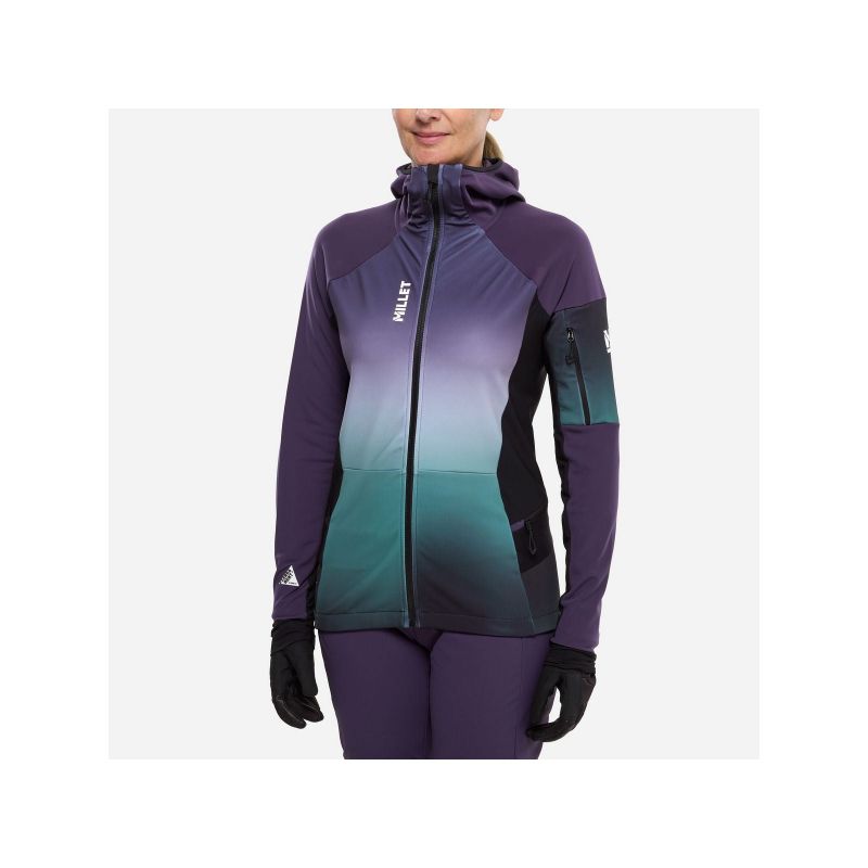 MILLET PIERRAENT HOODIE ski jacket purple
