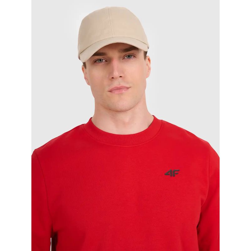 Men's sweatshirt without zipper, without hood, 4F 4FWMM00TSWSM1767-062S *Kategoria tymczasowa Your Sports Performance