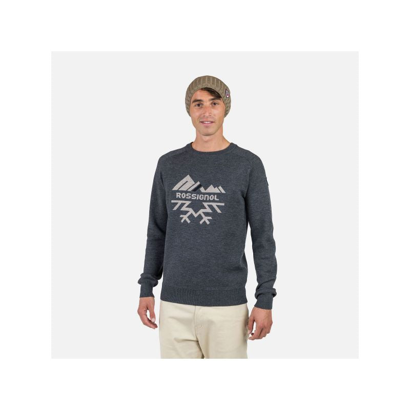 Rossignol Alpine Half Zip Sweater Gray Rossignol