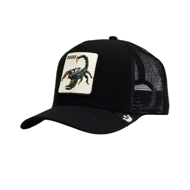 Goorin Bros. The Deadliest Scorpion Trucker Cap - 101-1687-BLK Odzież/Czapki/Czapki z daszkiem Your Sports Performance