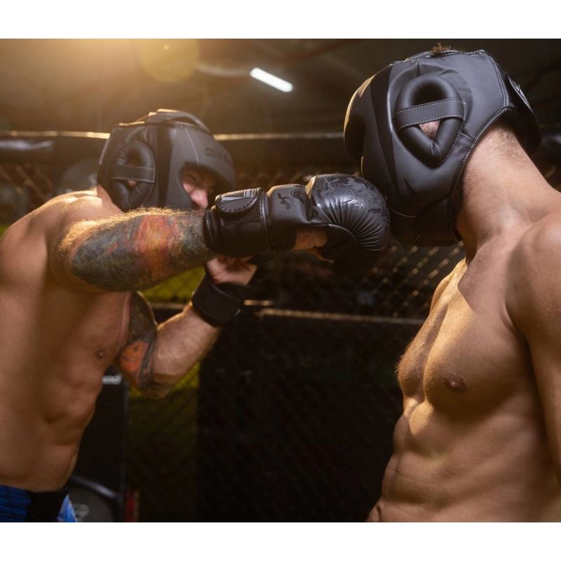 M Boxing Helmet - Black Master DBX Bushido