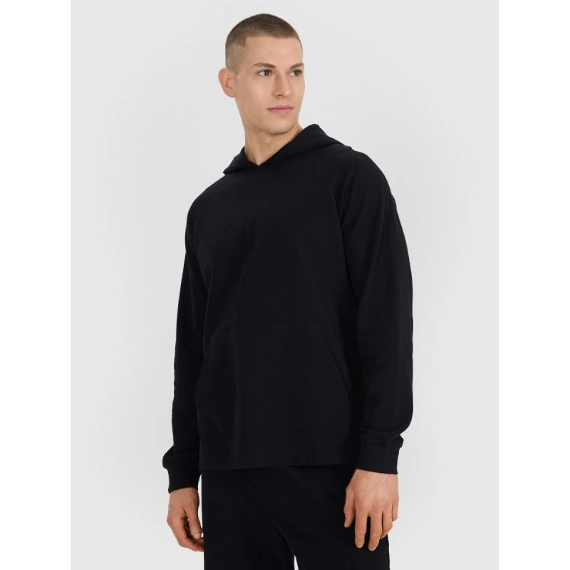 Men's sweatshirt with hood, open, 4F 4FWSS25TSWSM1558-20S *Kategoria tymczasowa Your Sports Performance