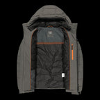 CMP Men's Winter Sports Jacket with Hood, Insulated, Gray (34K0167/E910) CMP