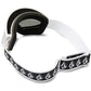 Volcom FOOTPRINTS WHITE RERUN/SILVER CHROME snowboard goggles silver mirrors (VG0622316) Accessories/Skiing/Gogle/Volcom Your Sports Performance