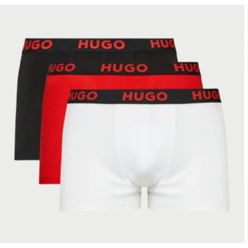Hugo Boss Men's Triple Pack Stretch Boxer Shorts 3 Pack - 10241868-972 Odzież/Odzież koszykarska/Bielizna koszykarska Your Sports Performance