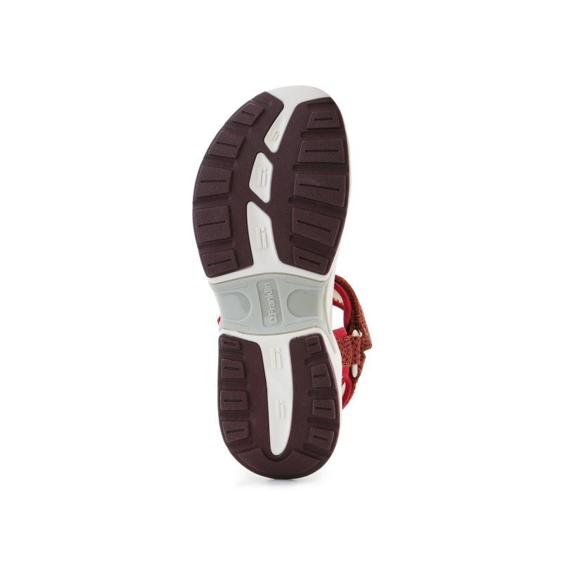 D. Franklin Sneakers Sandal Strips W DFSH406003-Burg D.Franklin