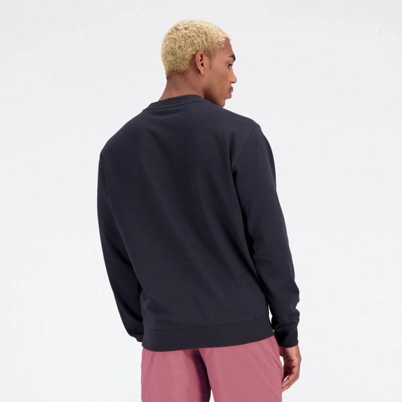 New Balance Essentials Stacked Logo Frenc M MT31538BK sweatshirt Clothing/Outdoor New Balance