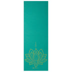 Double-sided Yoga Mat GAIAM Turquoise Lotus 6 MM 62344 Accessories/Training equipment Your Sports Performance
