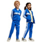 adidas Seasonal Essentials Tiberio 3-Stripes Fleece Tracksuit for Kids Blue JC7488 In preparation Adidas