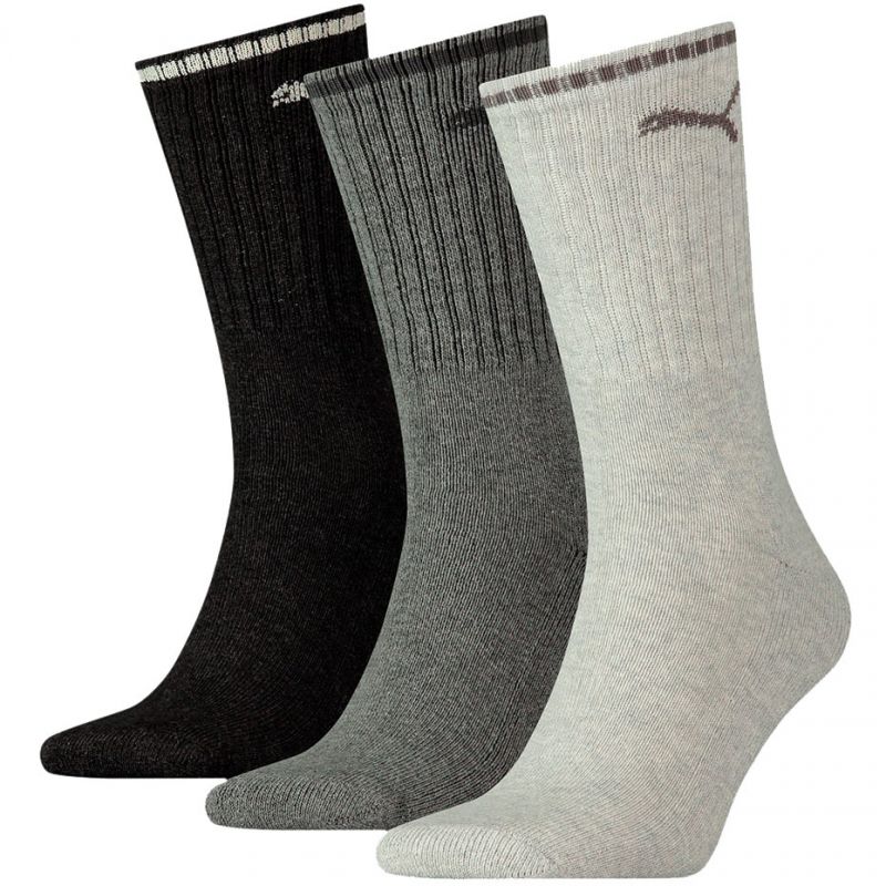 Socks Puma Sport Crew Stripe 3P M 907941 03 Clothing/Training/Socks Puma