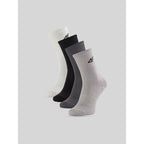 Long Boys’ Socks (4-Pack) 4F 4FJRAW26USOCM0997-90S