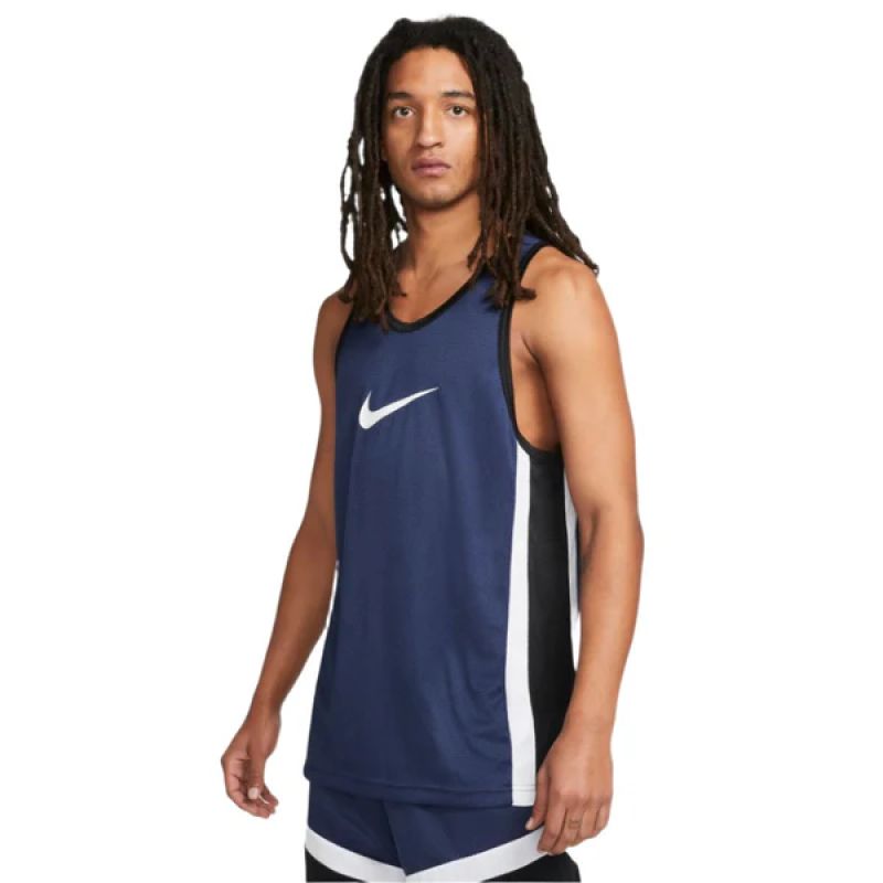 Nike Icon Dri-FIT Basketball Jersey Navy Blue - DV9967-410 Odzież/Odzież na co dzień Your Sports Performance