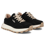 Leather platform sneakers black Filippo DP7498