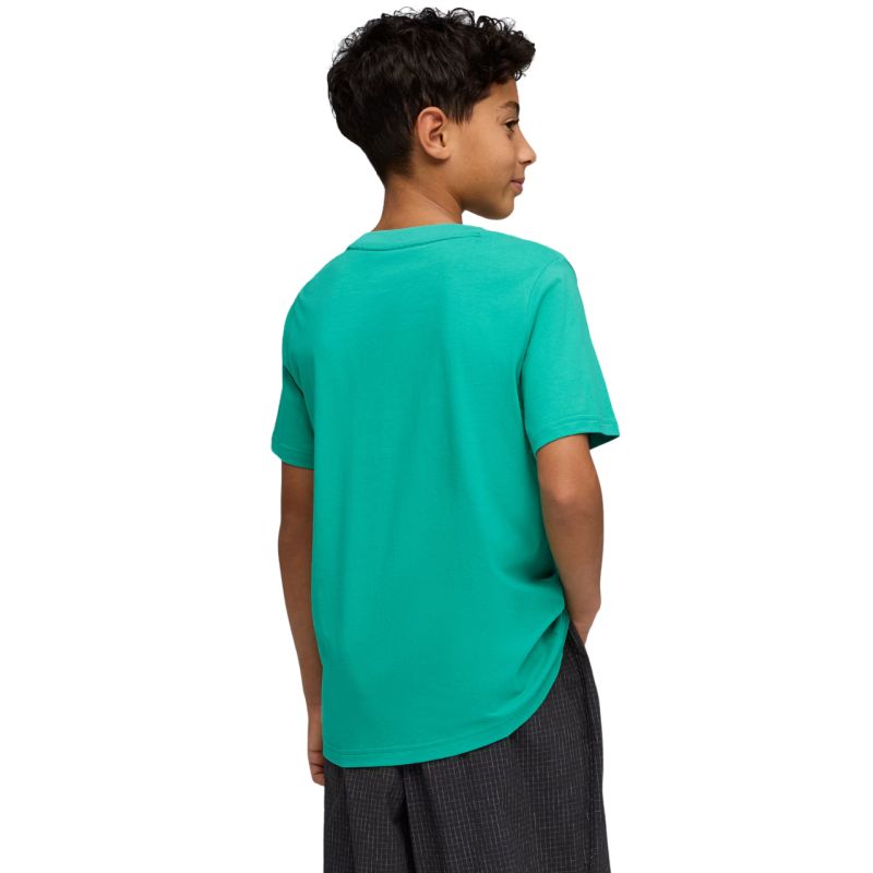 Puma ESS Small No. 1 Logo Centered Tee for Kids Green 692975 40
