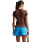 Nike Sportswear Chill Knit Women's T-Shirt Light Brown FV5508 259