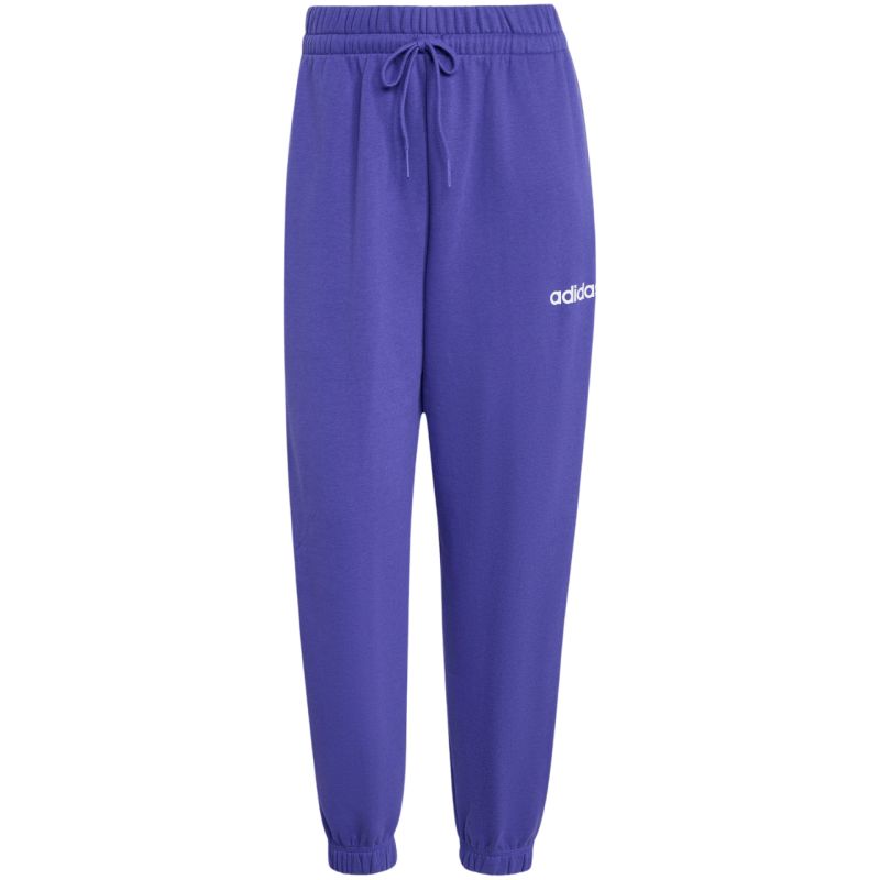 adidas Essentials Linear French Terry Cuffed Women's Pants Purple KF8363