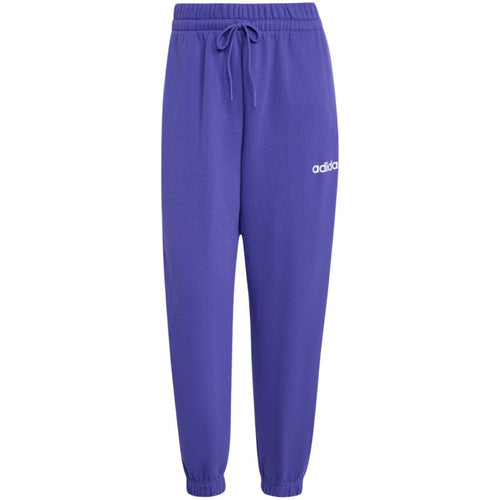 adidas Essentials Linear French Terry Cuffed Women's Pants Purple KF8363