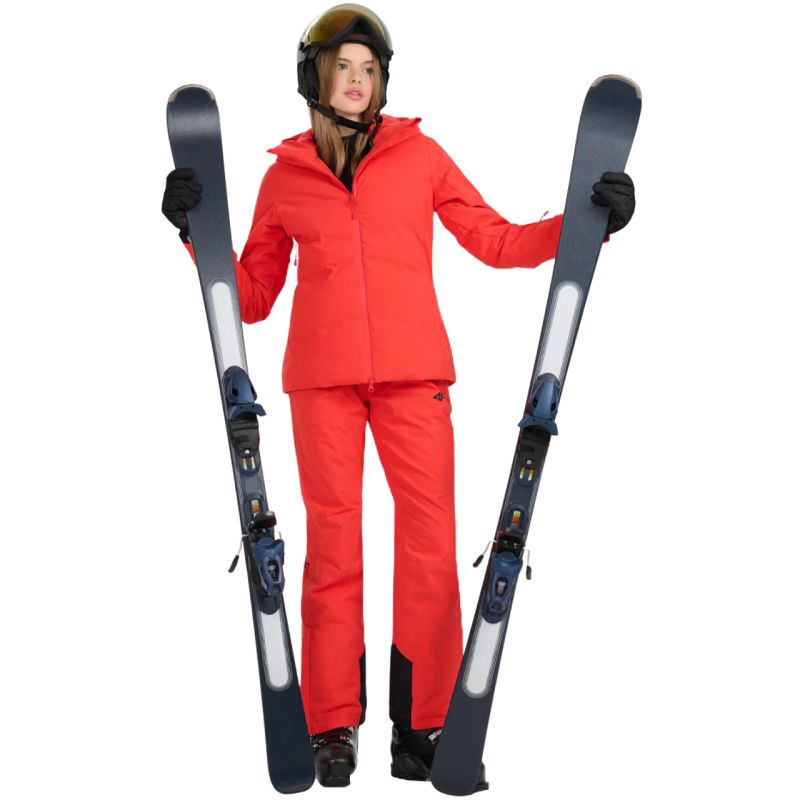 Women's ski pants 4F FNK F0944 red 4FWAW25TFTRF0944 62S Clothing Your Sports Performance