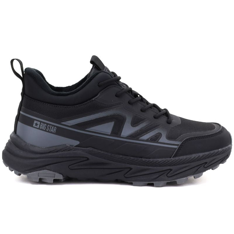 Men's black Big Star sneakers UU174060