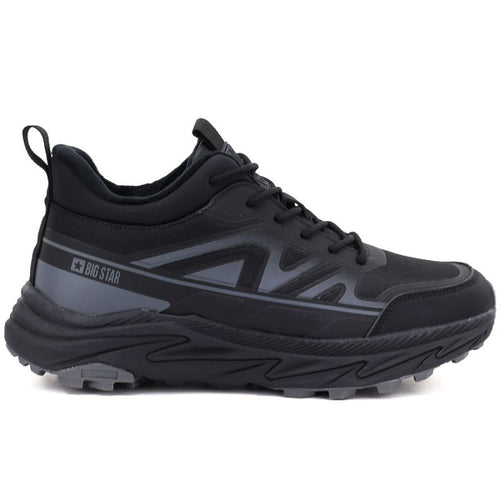 Men's black Big Star sneakers UU174060