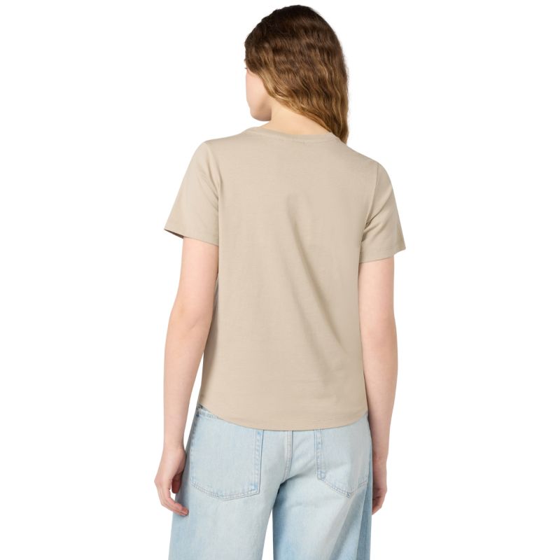 Champion Women's Short Sleeve T-shirt Beige 118408 MS041