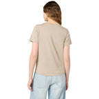 Champion Women's Short Sleeve T-shirt Beige 118408 MS041