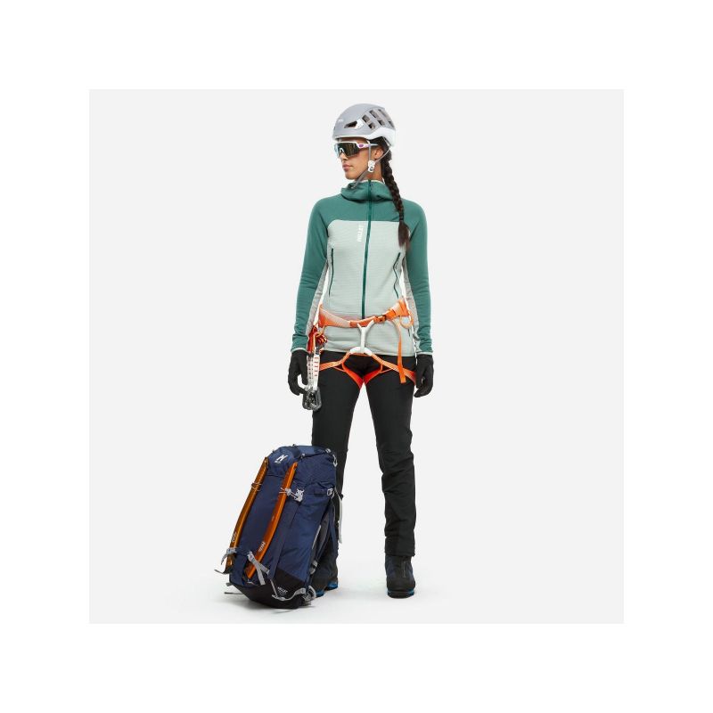 MILLET FUSION GRID HOODIE W green jacket