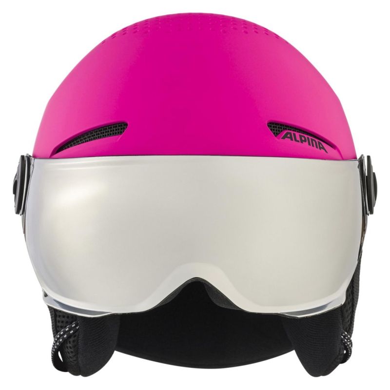 ALPINA ZUPO VISOR Q-Lite pink matt winter helmet 51-55 Narciarstwo/Kaski Your Sports Performance
