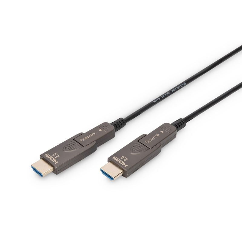AOC HDMI 2.0 Premium High Speed Ethernet Hybrid Cable 4K60Hz UHD HDMI D/A HDMI D/AM/M Black 15m Kable, gniazda i wtyki/Kable sieciowe Your Sports Performance