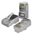 QOLTEC RJ45 MODULAR CONNECTOR PLUG | CAT6 | FTP | 100PCS Kable, gniazda i wtyki/Wtyki Your Sports Performance