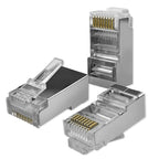 QOLTEC RJ45 MODULAR CONNECTOR PLUG | CAT6 | FTP | 100PCS Kable, gniazda i wtyki/Wtyki Your Sports Performance