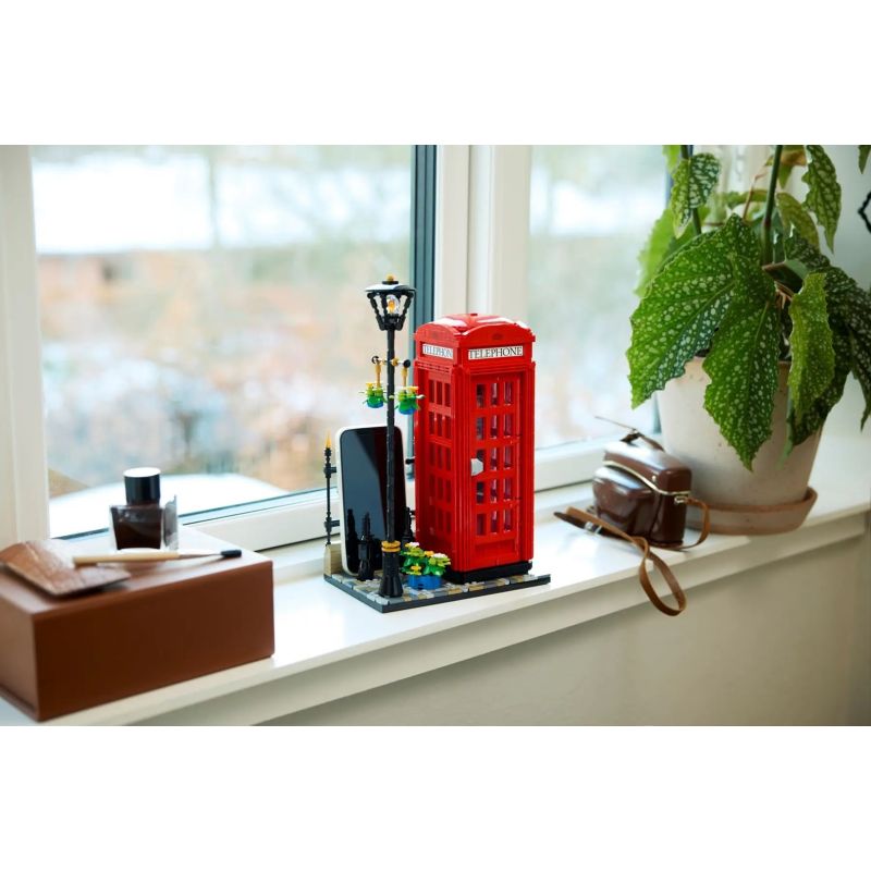 Lego 21347 Ideas - Red London Telephone Booth In preparation Your Sports Performance