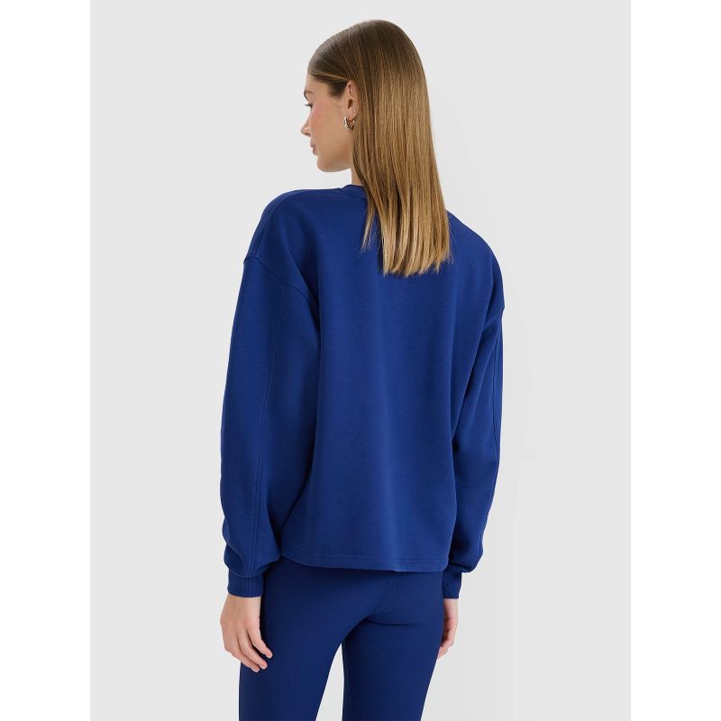 Oversized sweatshirt without a hood, unzipped, women's 4F 4FWSS25TSWSF1543-30S *Kategoria tymczasowa Your Sports Performance